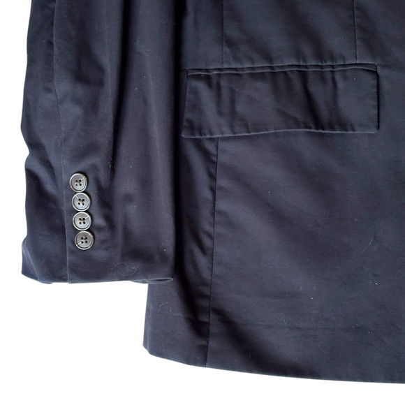 J. Crew Factory Mens Thompson chino sport coat black style # 38647 | 46R - Picture 8 of 14